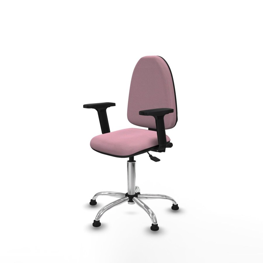 Kontorstol Piqueras y Crespo Ana AS bali rosa brazos 2D base cromada topes Pink #2