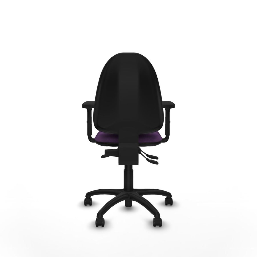 Kontorstol Piqueras y Crespo Ana AS bali morado brazos 2D base poliamida ruedas autofrenantes 50mm Lilla #5