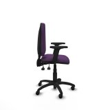 Kontorstol Piqueras y Crespo Ana AS bali morado brazos 2D base poliamida ruedas autofrenantes 50mm Lilla #7