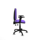 Kontorstol Piqueras y Crespo Ana AS bali lila brazos 2D base poliamida topes Syren #7