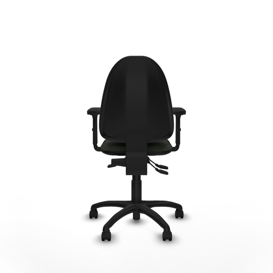 Kontorstol Piqueras y Crespo Ana AS bali negro brazos 2D base poliamida ruedas nailon 50mm Sort #5