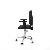 Kontorstol Piqueras y Crespo Ana AS bali negro brazos 2D base cromada topes Sort #3