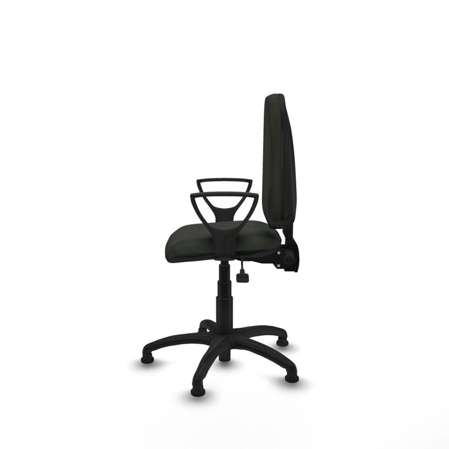 Kontorstol Piqueras y Crespo Ana AS bali negro brazos fijos base poliamida topes Sort #3