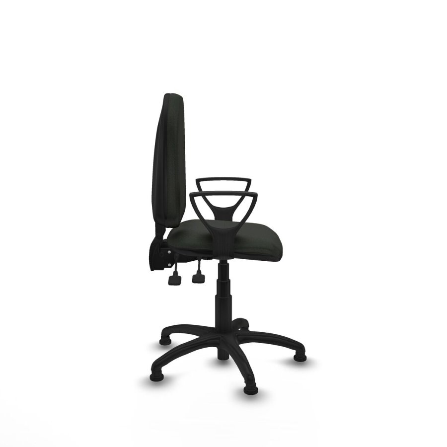 Kontorstol Piqueras y Crespo Ana AS bali negro brazos fijos base poliamida topes Sort #7