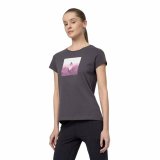 Kort�rmet T-shirt til Kvinder 4F  Regular Organic #1
