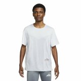 Kortrmet T-shirt til Mnd Nike Dri-FIT Rise 365 Hvid #1