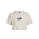 Kortrmet T-shirt til Brn Jack & Jones Jcotint Tee Ss Crew Beige #2