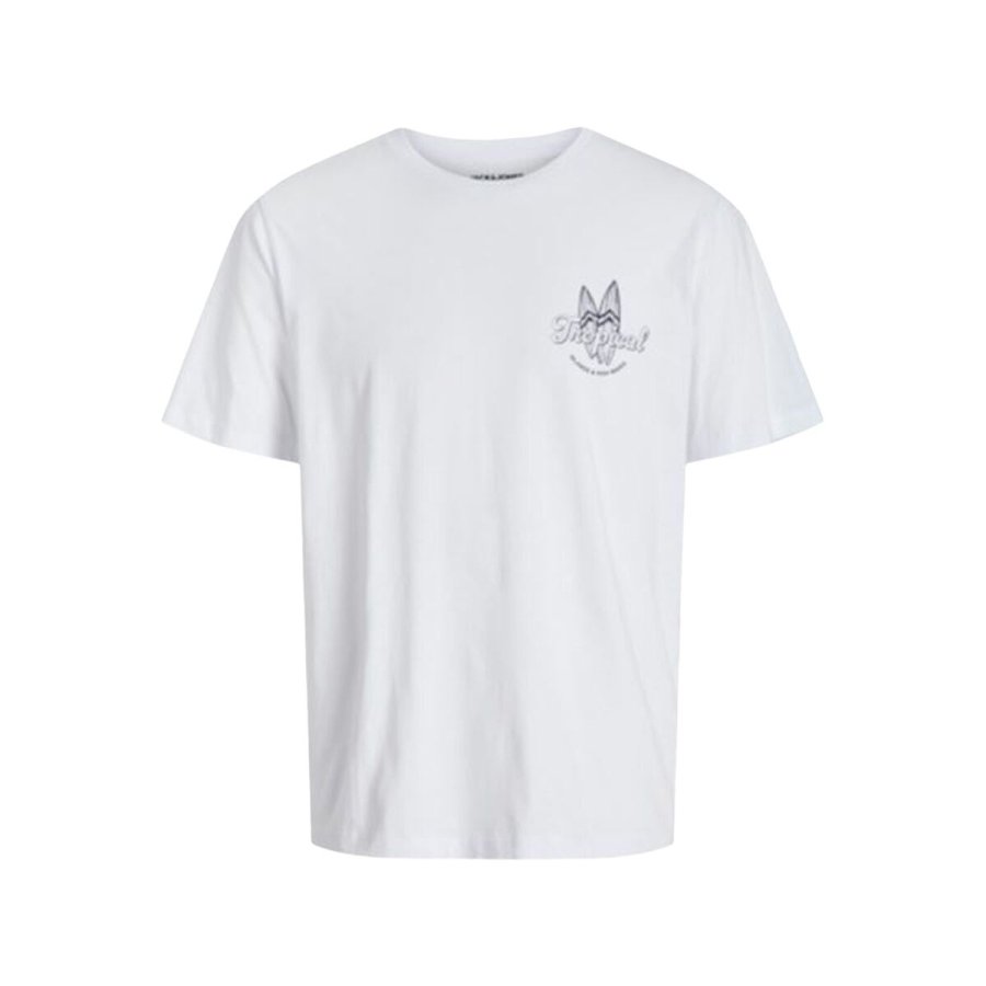 Kort�rmet T-shirt til M�nd Jack & Jones Jjricky #1