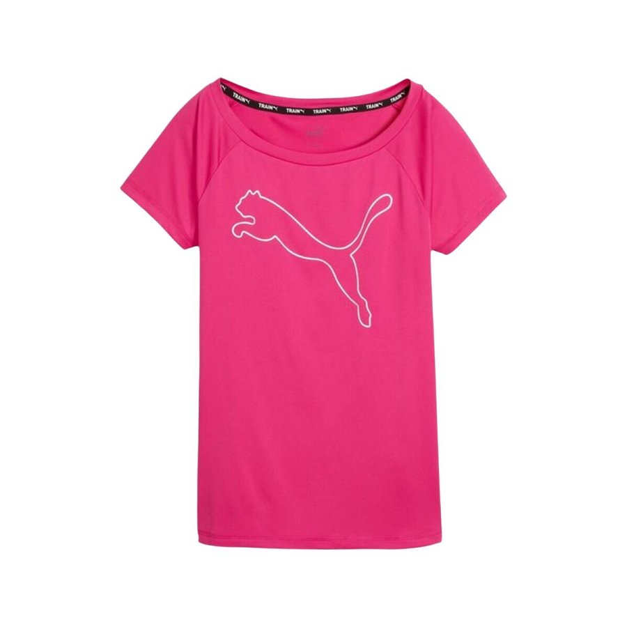 Kortrmet T-shirt til Kvinder Puma Train Favorite (M) #1
