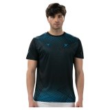 Kortrmet T-shirt til Mnd Drop Shot Abian Campa Sort Padel #1