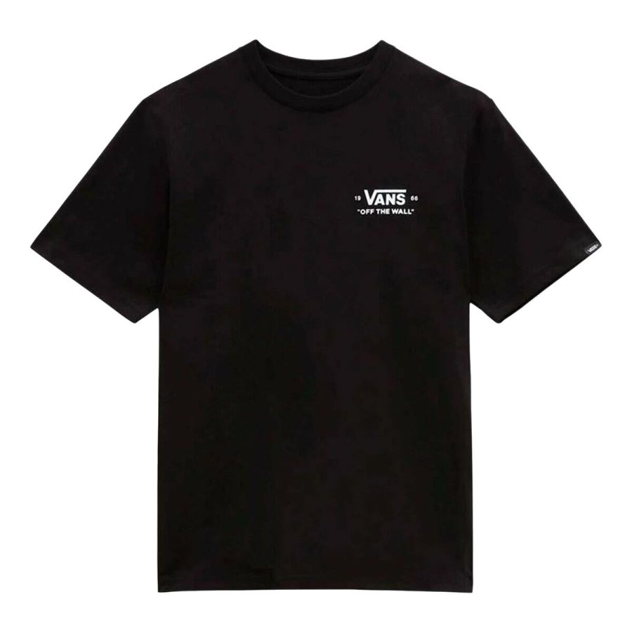 Brne Kortrmet T-shirt Vans Essential Sort #1