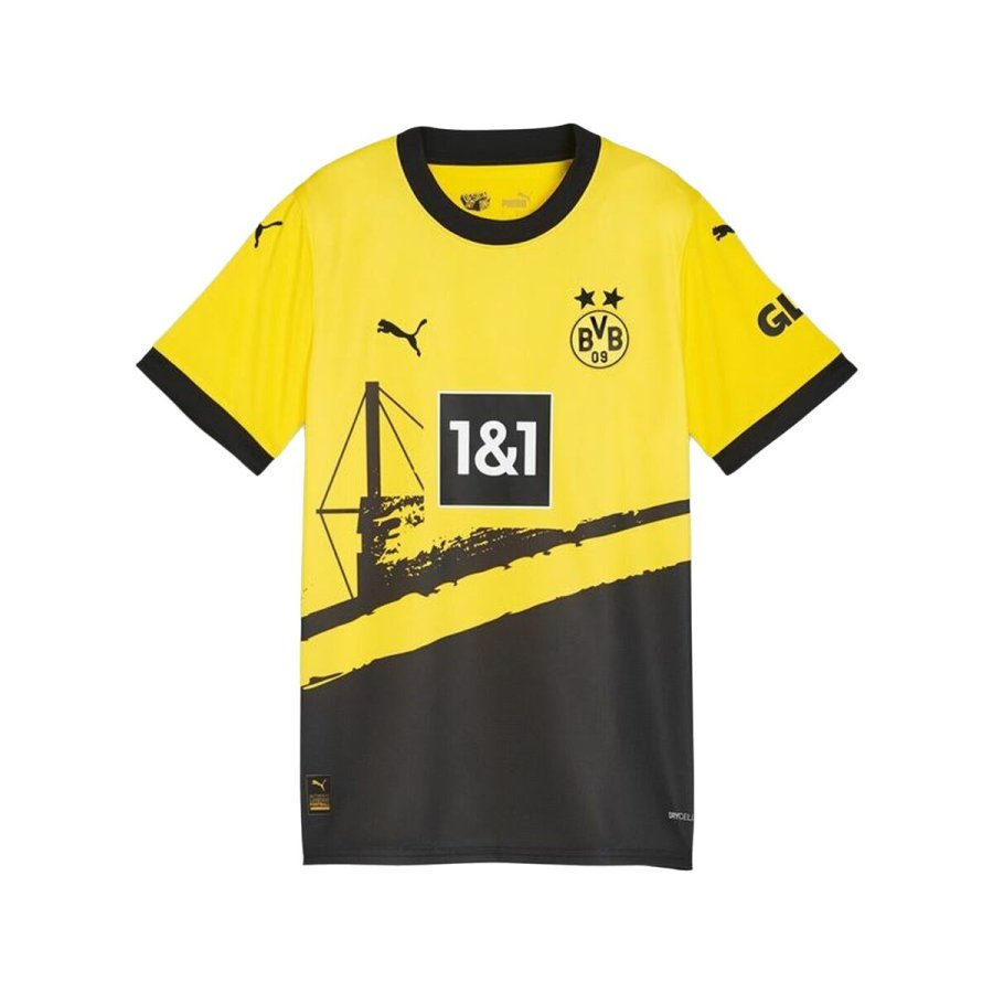 Kortrmet fodboldtrje til brn Puma Borussia Dortmund #1
