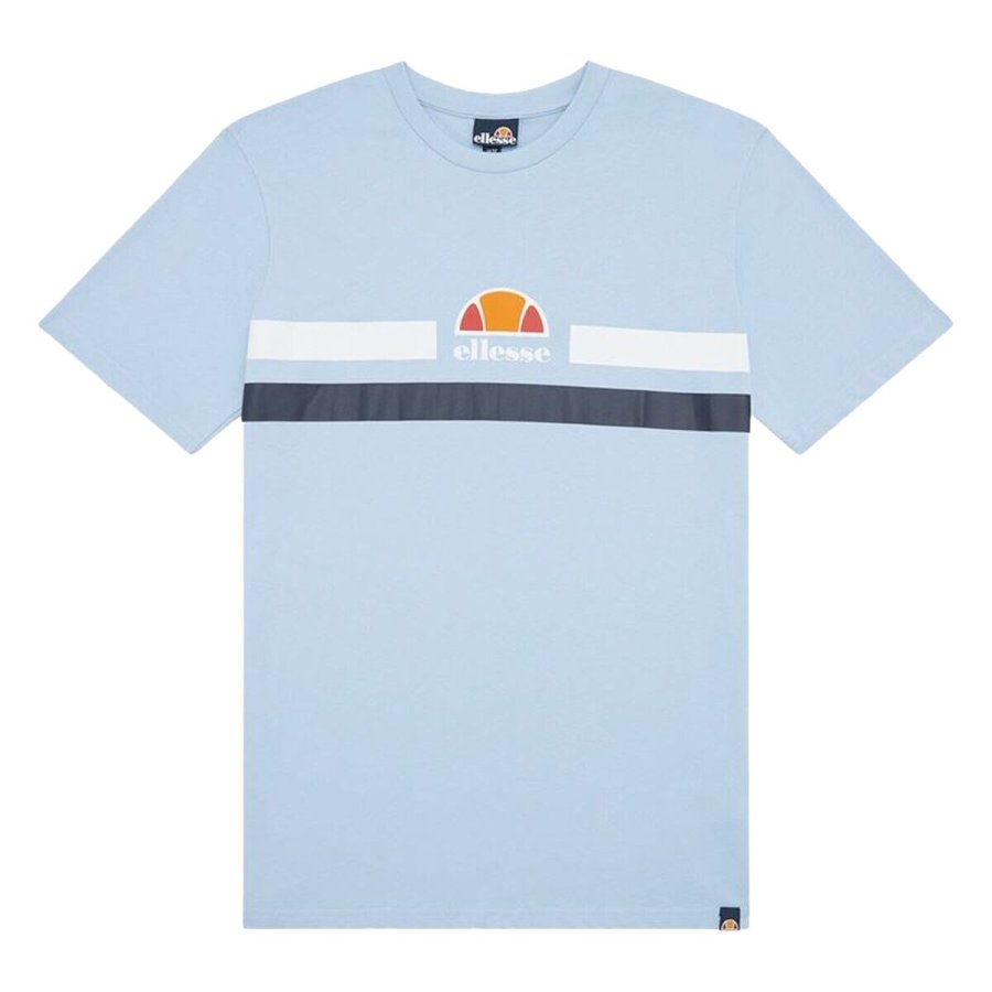 Kortrmet T-shirt til Mnd Ellesse Aprel Cyan #1