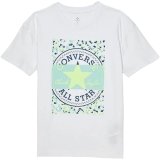 Brne Kortrmet T-shirt Converse Boyfriend Graphicrt Hvid #1