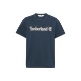 Kortrmet T-shirt til Mnd Timberland Kennebec River Camo Linear Logo Bl #1