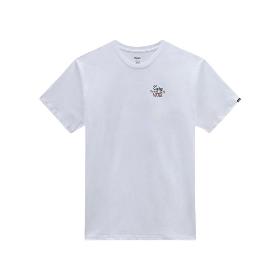 Kortrmet T-shirt til Mnd Vans Checkerboard Taste #1