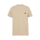 Kort�rmet T-shirt til M�nd Timberland Beige #1