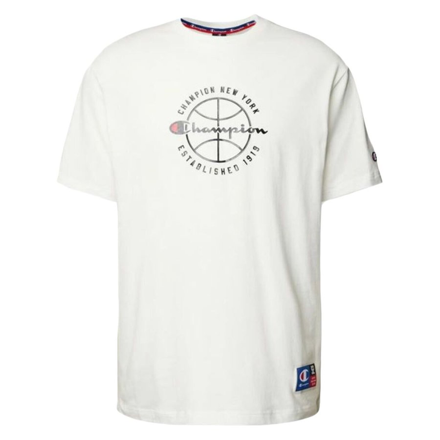 Kortrmet T-shirt til Mnd Champion Crewneck #1