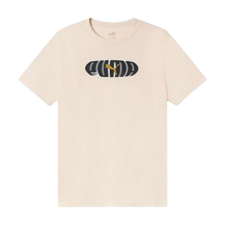 Kortrmet T-shirt til Mnd Puma Graphics Sneaker #1