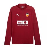 Trning sweatshirt til voksne Puma Valencia CF 24/25 Training Hvid #1