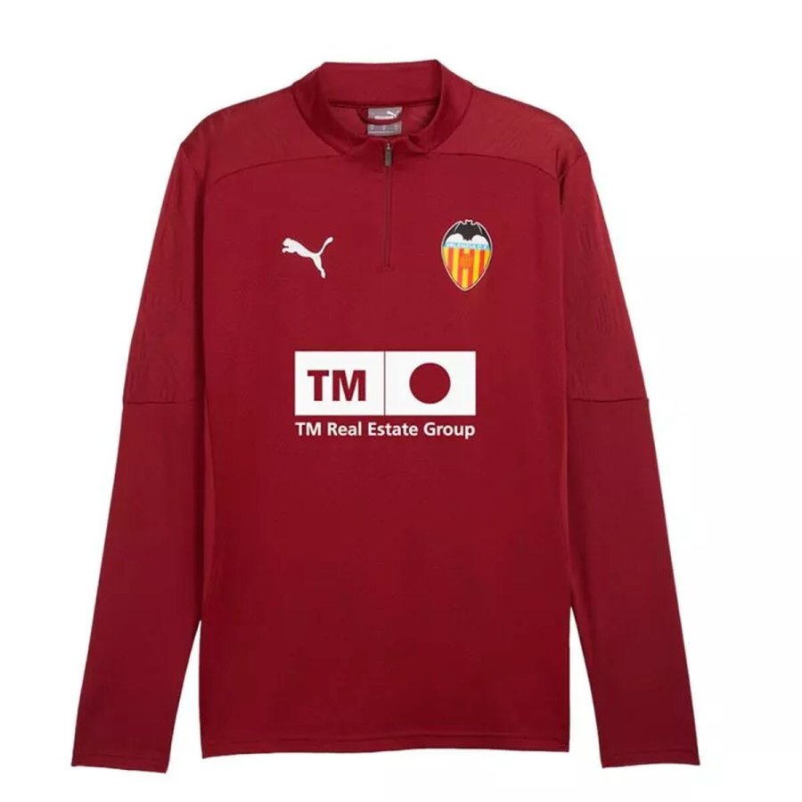 Trning sweatshirt til voksne Puma Valencia CF 24/25 Training Hvid #1