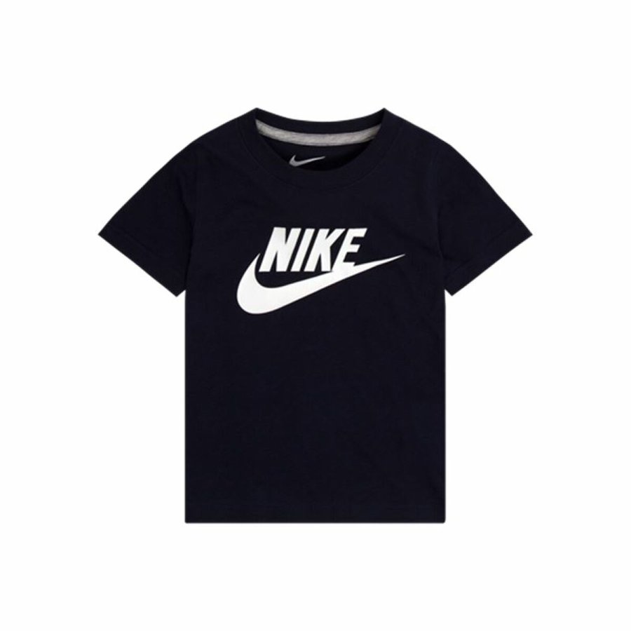 Kortrmet T-shirt Nike Futura Ss Sort Mrkebl #1