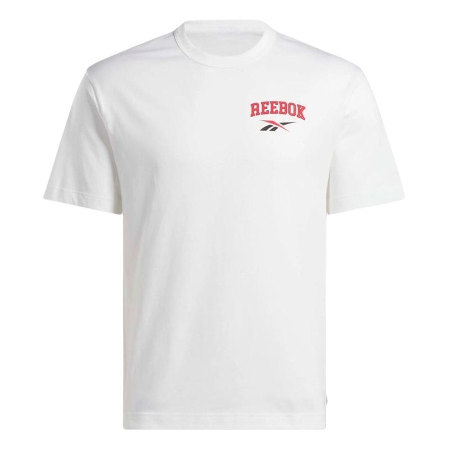Kortrmet T-shirt til Mnd Reebok Gs Hs Guaranteed Tee Hvid #1