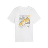 B�rne Kort�rmet T-shirt Puma Puma Graphics IV B Hvid #1