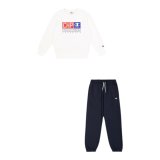 Trningsdragt til brn Champion Champion Chandal Champion Crewneck Sweatsuit Nio Bl Hvid #1