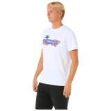 Kortrmet T-shirt til Mnd Rip Curl Surf Paradise Hvid #1