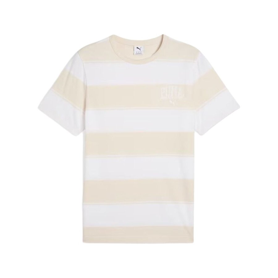 Kort�rmet T-shirt til M�nd Puma Class Striped T #1