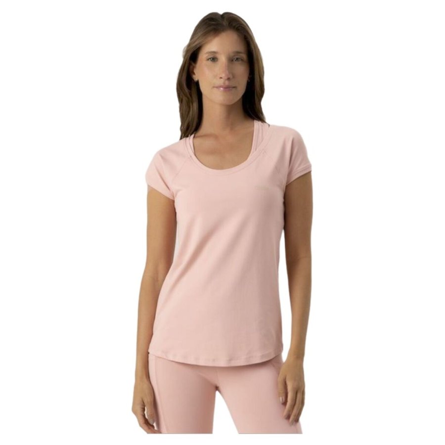Kortrmet T-shirt til Kvinder Ditchil Ditchill Pink #1