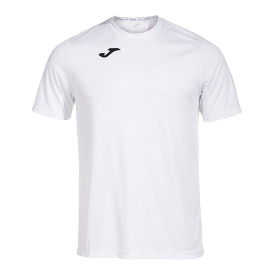 B�rne Kort�rmet T-shirt Joma Sport Combi Hvid #1