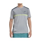 Kort�rmet T-shirt til M�nd Bullpadel Bilao Lysegr� Padel #1