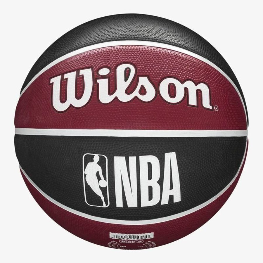 Basketball Wilson NBA Tribute Miami  M�rker�d Naturgummi (St�rrelse 7) #2