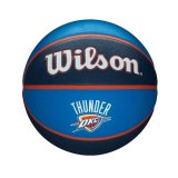 Basketball Wilson  Nba Team Tribute Okc Bl� Naturgummi (St�rrelse 7) #1