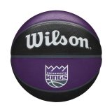 Basketball Wilson Nba Team Tribute Sac Kings Bl� Naturgummi (St�rrelse 7) #1