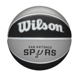 Basketball Wilson Nba Team Tribute San Spurs Sort Naturgummi #1