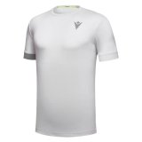 Kort�rmet T-shirt til M�nd Macron Start Cb Juan Hvid Padel #1