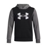 Sweatshirt med h�tte til piger Under Armour Rival Flc Cblck Grphc Hd Sort #1