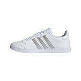 L�besko til voksne Adidas Courtpoint W Hvid #2