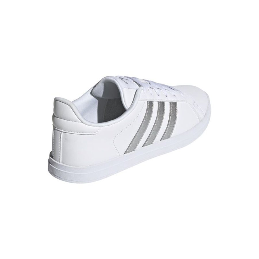 L�besko til voksne Adidas Courtpoint W Hvid #6