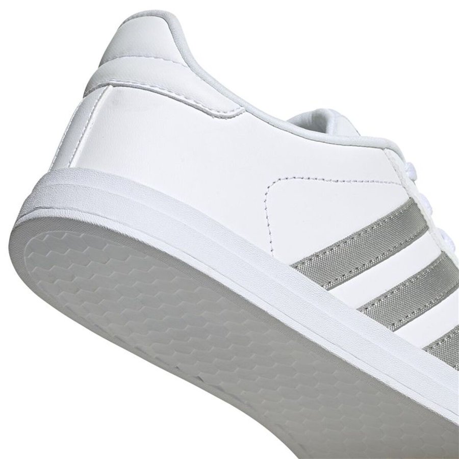 L�besko til voksne Adidas Courtpoint W Hvid #7