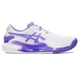 L�besko til voksne Asics Gel-Resolution 9 Clay Hvid #1