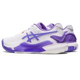 L�besko til voksne Asics Gel-Resolution 9 Clay Hvid #6