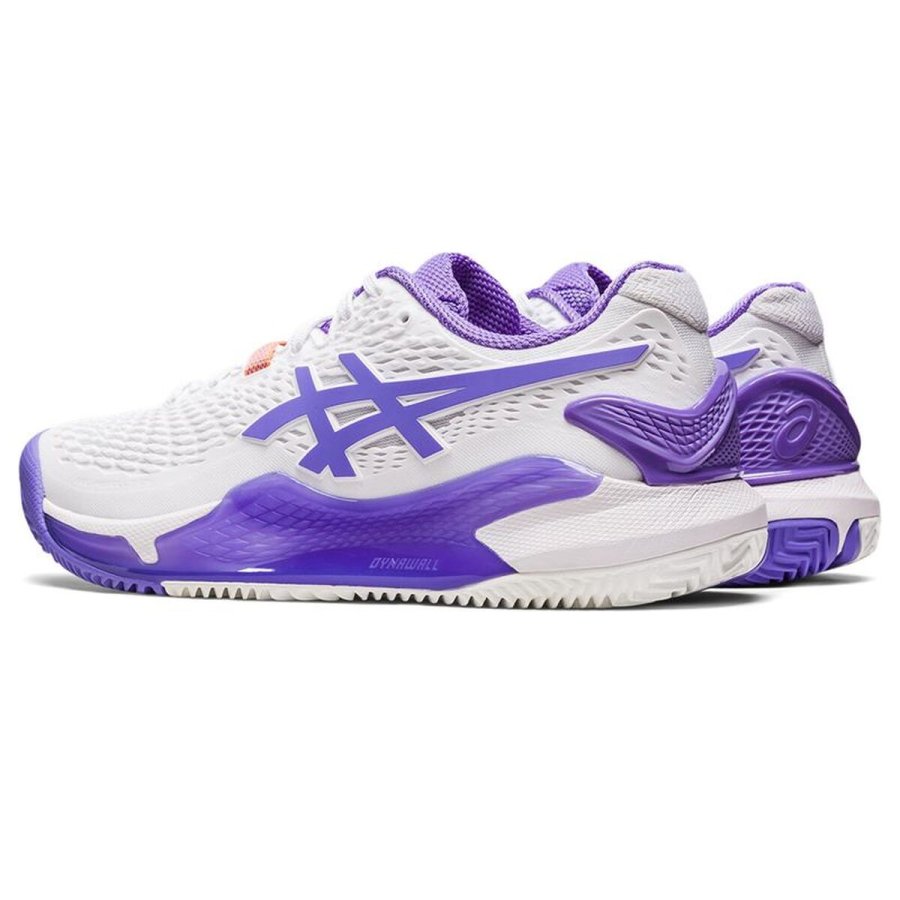 L�besko til voksne Asics Gel-Resolution 9 Clay Hvid #6