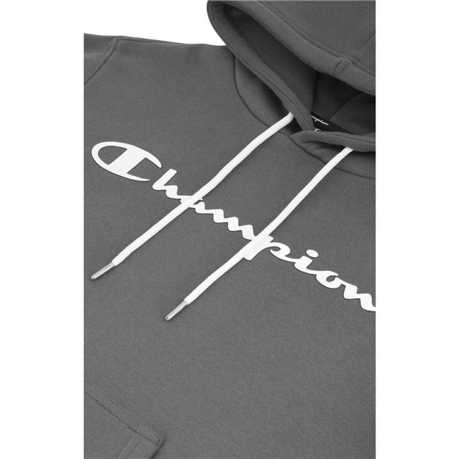 H�ttetr�je til M�nd Champion Script Logo Print Lysegr� #2