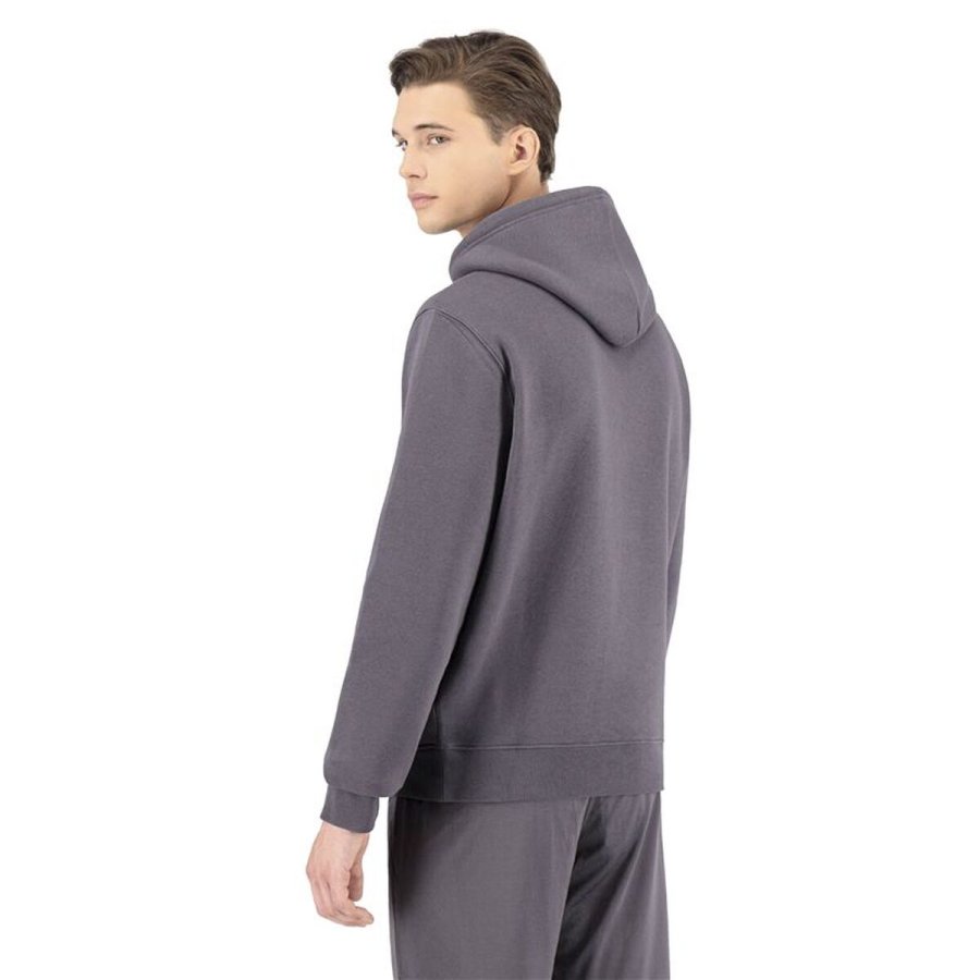 H�ttetr�je til M�nd Champion Script Logo Print Lysegr� #4