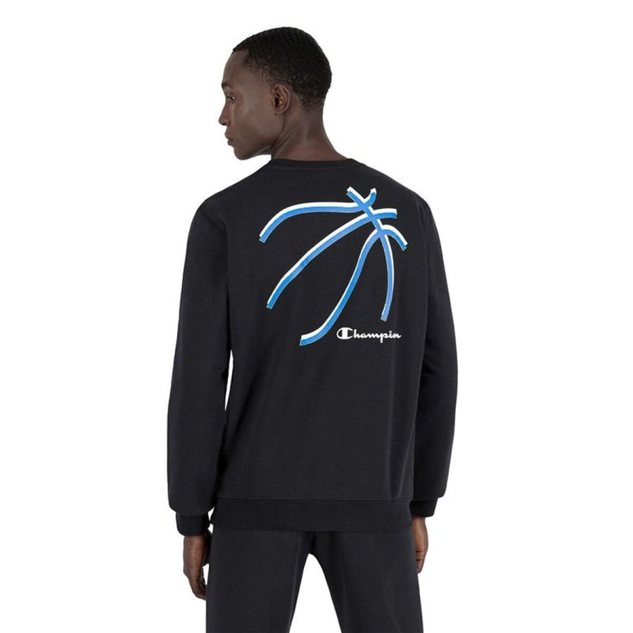 Sweaters uden H�tte til M�nd Champion Basket Graphic M Sort #4