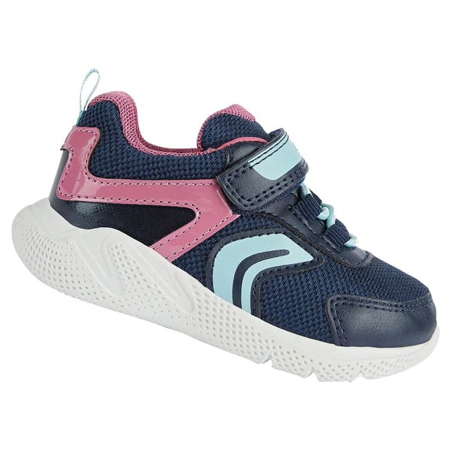 Sportssko til b�rn Geox Sprinty Marinebl� B�rns Dame #1